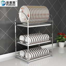 一品好特惠304不锈钢厨房置物架 碗碟沥水与收纳的完美解决方案